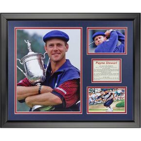 Legends Never Die Payne Stewart Framed Photo Collage, 16" x 20"