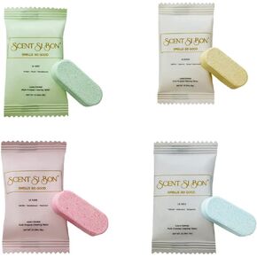L'Ombre Luxury Scented Multi-Purpose Cleaning Tablets, 4 Count, Makes 4 x 16oz Bottles, Inspired By Baccarat 540, Dior Sauvage, Chanel N°5, Creed Aventus