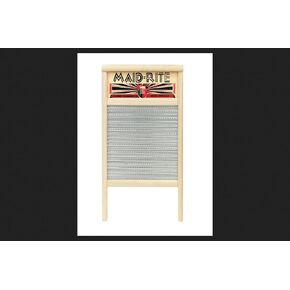 Family Size Washboard, Pack of 1, Silver