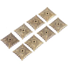 Yosoo 100pcs Antique Bronze Upholstery Nail, Wood Decorative Tack Stud, for Home Furniture Decor (Size:Type8-green Bronze)