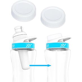 2 Pack Lid Compatible with Cirkul Water Bottle, Keeper Caps for Cirkul Water Bottle,Replacement Cap Lids 12oz, 22oz, 32oz, 42oz, 62oz Stainless Steel and Plastic Water Bottles