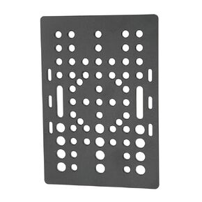 Gantry Plate, Gantry Plate Aluminum High Strength Gantry Board Black Anodized 3D Printer Linear Universal, for Milling Machine