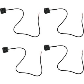 LQ Industrial 4PCS Mini Momentary Pushbutton Switches Tactile Switches Pushbutton Switches 12V to 24V for Electronic Experimentation Industrial Controls Automotive Horns Marine Medical Equipment