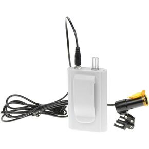 NSKI 5W Lamp Insert Type with Filter and Belt Clip Type Rechargabe Battery for Loupes (Silver)