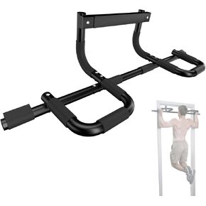 Pull up bar For Doorway,300lbs Heavy Duty Adjustable Width Portable Functional Ergonomic Design Door Frame Chin Up Bar With USA Patent For Home Fitness Workouts