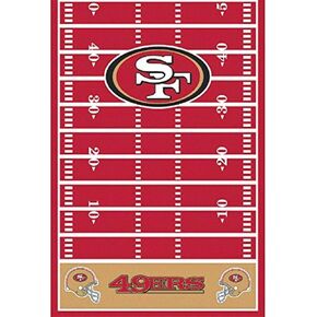 San Francisco 49ers Plastic Table Covers - 54" x 96" - Pack of 6 - Perfect for Game Day, Tailgating Parties & NFL Celebrations