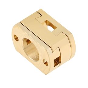 Brass Z Axis Oldham Coupling Coupler Fit for Upgrade Ender 3 CR10 CR10S PRO S4 S5 3D Printer Accessory T8 Lead Screw Hotbed