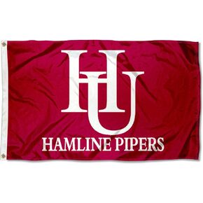 College Flags & Banners Co. Hamline Pipers HU University Large College Flag