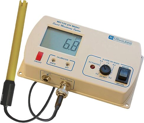 Milwaukee Instruments احتراف مستوى الرقم الهيدروجيني مراقبة Aquarium Water Tester MC120 in Saudi Arabia
