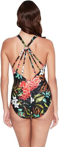 ساحة ملابس السباحة للسيدات من الطبيعة وجهت بطن السيطرة على كوب ناعم قطعة واحدة in Kuwait