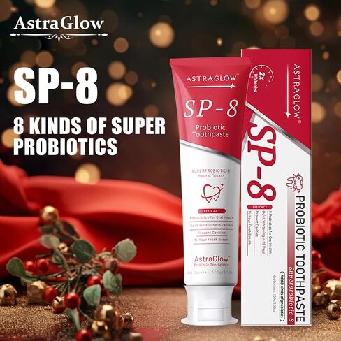 Super Probiotic SP-8 Toothpaste SP-8 Toothpaste Deep Cleansing Care Toothpaste SP-8 Fresh Breath（3PCS） probiotic Toothpaste AST in Saudi Arabia