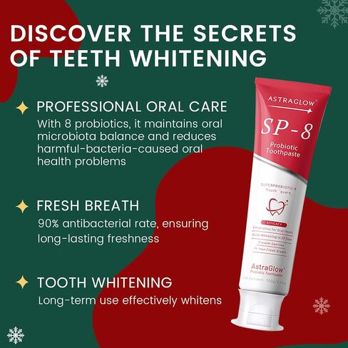 Super Probiotic SP-8 Toothpaste SP-8 Toothpaste Deep Cleansing Care Toothpaste SP-8 Fresh Breath（3PCS） probiotic Toothpaste AST in Saudi Arabia