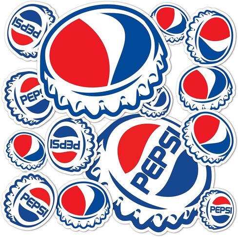 Desert Cactus Pepsi Sticker Vinyl Secal Laptop Water Bottle Scrapbook (Type 1-3) in Kuwait