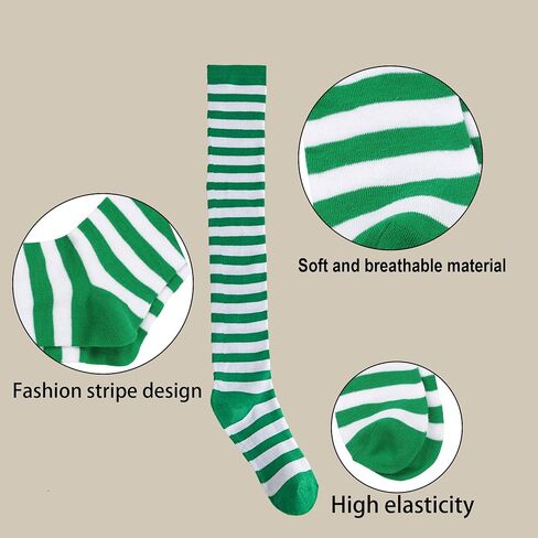 LPMOERA Knee High Socks for Woman Knee Socks for Women Long Socks Tall Socks Tube Socks Athletic Socks Cotton Tall Socks in Kuwait