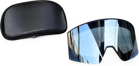 Heated Goggles Snowmobile Anti-Fog Magnetic Interchangeable Frameless 100% UV Lens in Saudi Arabia