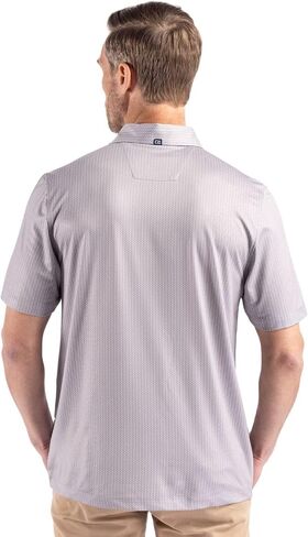 Cutter & Buck Pike Eco Shadow Check Print Recycled Mens Big & Tall Polo in Saudi Arabia
