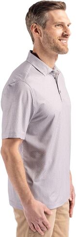 Cutter & Buck Pike Eco Shadow Check Print Recycled Mens Big & Tall Polo in Saudi Arabia