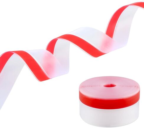 emvanv الطقس تجريد الشريط ، 5M × 45 مم تجريد من الطقس السيليكون ، ختم للباب تحت القاع ، الفجوة ، الجانب ، باب الدش الزجاجي ، الباب المنزلق ، النوافذ (أحمر) in Kuwait