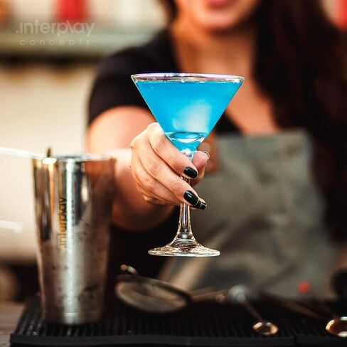 25oz Cocktail Shaker - Large Drink Shaker for Perfect Drinks - Stainless Steel Martini Shaker with Built in Strainer, Jigger & Spoon - Professional Cocktail Shaker Set for Mixing in Saudi Arabia