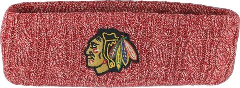 ZHATS NHL Unisex-Adult NHL Officially Licensed Headband Heathered Cable Knit in Saudi Arabia