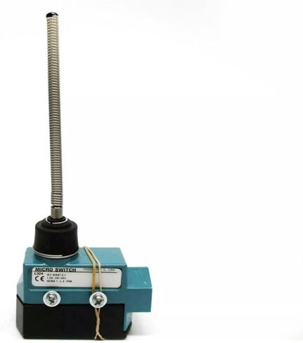 BZE6-2RN18 Micro Limit Switch, Enclosed, Compact, 15 AMPS, Side Mount, Coil Spring Wobble Lever in Saudi Arabia