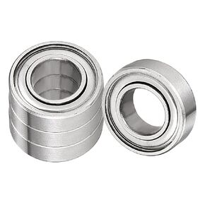 4Pcs 688ZZ Deep Groove Ball Bearing-[8mm x 16mm x 5mm] Double Shielded Bearing for Industrial Equipment, Motors, Machines, Stainless Steel