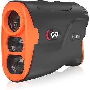 RangeFinder ، Golf Range Finder 6x ، Flag Lock Laser Ranger Finder مع مفتاح منحدر ، 800 ياردة ، مغناطيس العربة ، تأكيد الاهتزاز ، الطراز H-116
