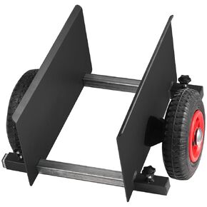 VEVOR Panel Dolly, 600LBS Heavy-Duty Drywall Mover with 8" Pneumatic Wheels, Adjustable Clamp Panel Cart for Drywall Sheet, All Terrain Moving Cart