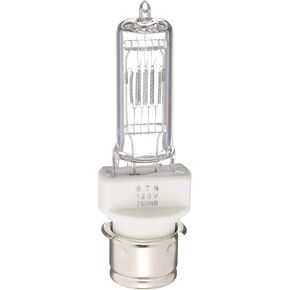 BTN P28SC/ 750W / T7/ 120V/ CL 750-watt 120 Volt Medium Pre-Focus Based Stage and Studio T7 Bulb, Clear