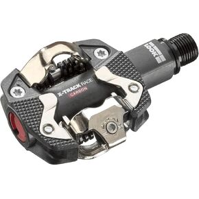 LOOK Cycle - X-Track Race Carbon MTB Bike Pedals - Standard SPD Mechanism Compatible - Clipless Pedal - Carbon Body - Chromoly+ Axle - Large Platform - Extremely Reliable Clipless Pedals
