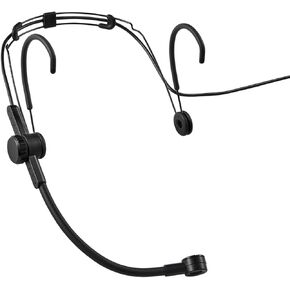Shure SM39 Headset Microphone - Vocal Performance Cardioid Headworn Mic compatible with Axient Digital, Secure Low Profile Fit, Ergonomic Design, Indoor/Outdoor Windscreens, Sweat Resistant (SM39-TQG)