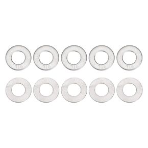30mmx1.9mm (ODXT) 316 غسالات مسطحة من الفولاذ المقاوم للصدأ - 15pack - جيد لـ 9/16 "
