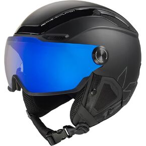 bollé Boll V-Line 32082 Black Matte - Photochromic Blue Mirror Lens Cat 1-2 M 55-59Cm, one Size