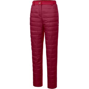 Little Donkey Andy Women's Lightweight Puffy Pants Winter Warm Insulated Puffer Quilted Pants for Hiking Snow Ski Dark Red M