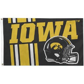FANMATS 35001 Iowa Hawkeyes Uniform Home Flag 36"x60"
