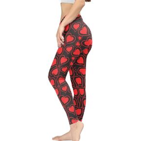 Irisjudy Novelty Yoga Pants for Women Stretch Breathable Workout Leggings Athletic Running Pants Plus Size