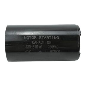 Round Start Capacitor 430-516 uf/MFD 220-250 VAC 50/60 Hz AC Fit for Single-Phase Electric Motors