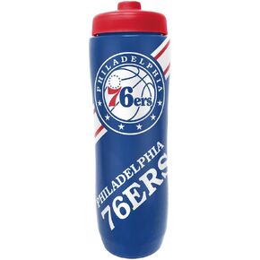 Party Animal NBA Philadelphia 76ers Squeezy Water Bottle