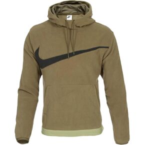 Nike Men's Club Fleece+ Winterized Pullover Hoodie (US, Alpha, Small, Regular, Regular, Olive)