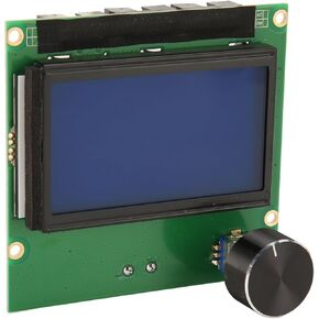 3D Printer Parts LCD Display Screen Board with Knobs and Ribbon Cable for Ender 3 , for Ender 3 PRO 3D Printer Screen, Large Size LCD Control Module