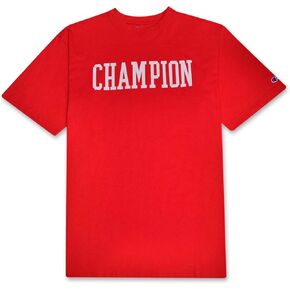 Champion Big and Tall T-Shirts for Men - Mens Short Sleeve Cotton Crewneck Tee