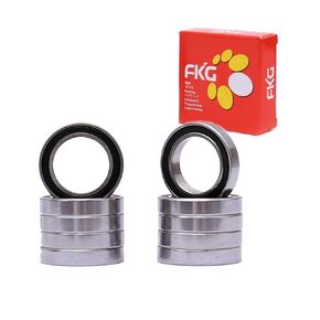 FKG 6803-2RS 17x26x5mm Deep Groove Ball Bearing Double Rubber Seal Bearings Pre-Lubricated 10 Pcs