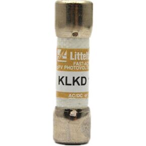 1- Littelfuse KLKD-10 (KLKD10) 10Amp (10A) 600V Fast Blow Supplementary Midget Cartridge Fuse