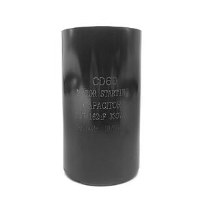 2025 Upgrade CPT0091 Start Capacitor Replace Trane 135-162 MFD 330 Volt Fit for American Standard Units HVAC System Dual Run Circular Start Capacitor