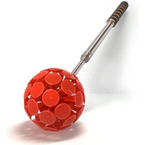 Disc Golf Suction Cup Retriever - Complete Disc Retriever Kit with Telescoping Pole (15" to 9') for Disc Golf Discs in Trees, Shrubs, and Water