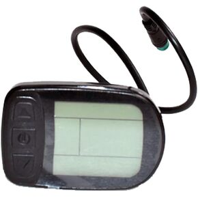 1Pcs Ebike LCD Display Electric Bicycle LCD Display Meter 24V 36V 48V Tachometer Multifunctional Speedometer Display Board LCD5 Waterproof Plug