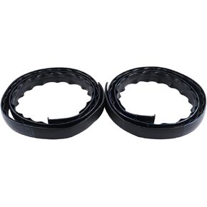 DYRDINSHOW Roof Molding Drip Weatherstrips 75551-04063 75552-04063 Compatible with Toyota Tacoma Double CAB 2005-2015 RH&LH