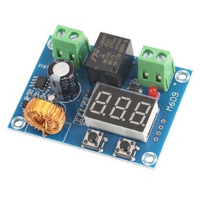 12V-36V DC Voltage Protection Module Digital Low Voltage Protector Disconnect Switch Over Discharge Protection Module for Solar Panel Lighting System Camper