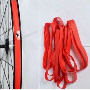 Yosoo 4Sizes 2PCS/Set Tire Inner Tube Pad PVC Inner Tube Tyre Pad Liner Tire Rim Tape (26inch)