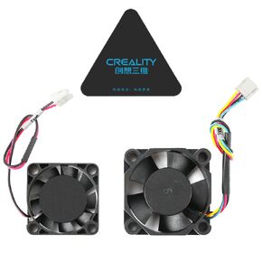 Creality K2 Plus Combo Cooling Fans, Original Axial Cooling Fan and Throat Cooling Fan with 2 Pin Terminal, K2 Plus Extruder Hotend Heat Sink Fan Accessories for Creality K2 Plus Combo (2 Pack)